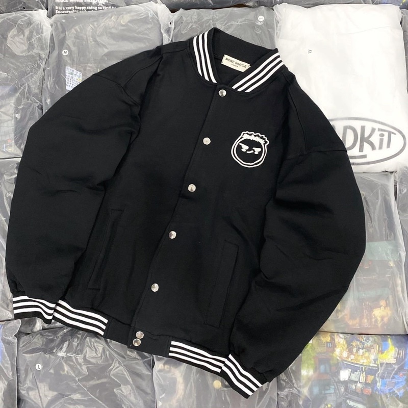 Áo Khoác BOMBER Moon.D_Unisex 2 Màu Nỉ Bông Dày Dặn Form Ulzzang ⚡️ Ảnh Thật 100%_Siêu Hot 🔥 | BigBuy360 - bigbuy360.vn