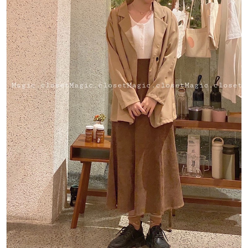 Áo Blazer MAGIC Hàn Quốc Phối Nút  Nữ Ullzang | BigBuy360 - bigbuy360.vn