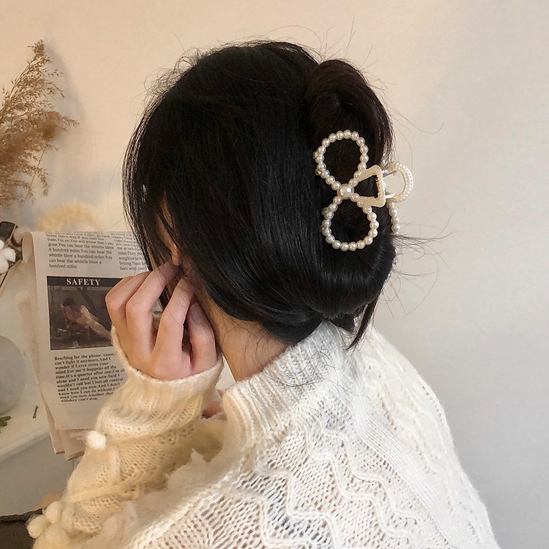 Kẹp Tóc Móng Vuốt Hình Học Thời Trang Hàn Quốc Cho Nữ