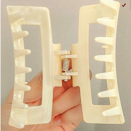 Kẹp Tóc Cỡ Lớn Thiết Kế Đơn Giản Thời Trang Hàn Quốc Cho Nữ