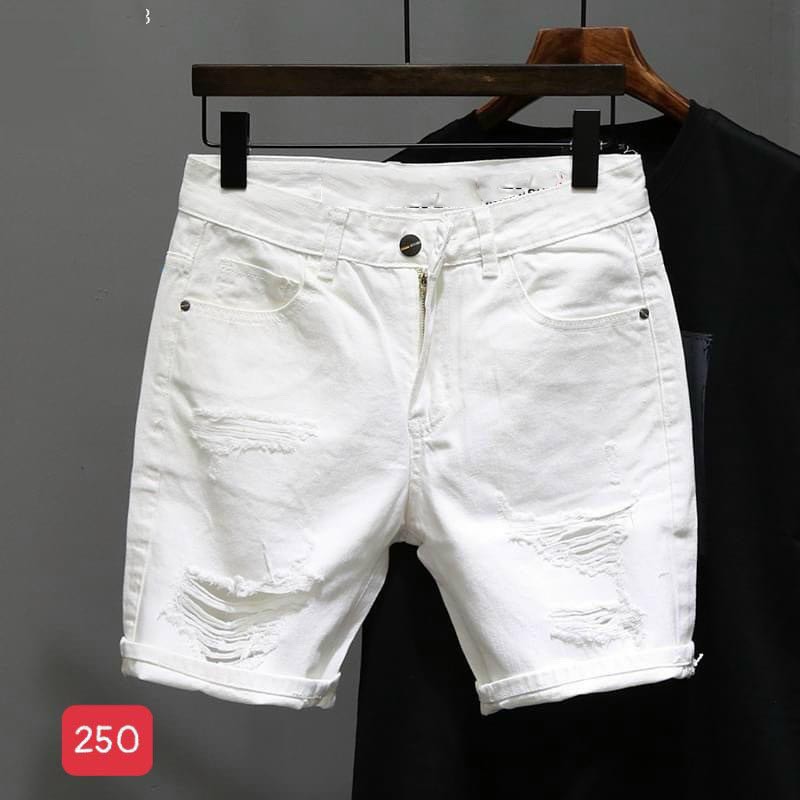 Quần Short Jean Nam Đẹp Co giãn - Skymen250