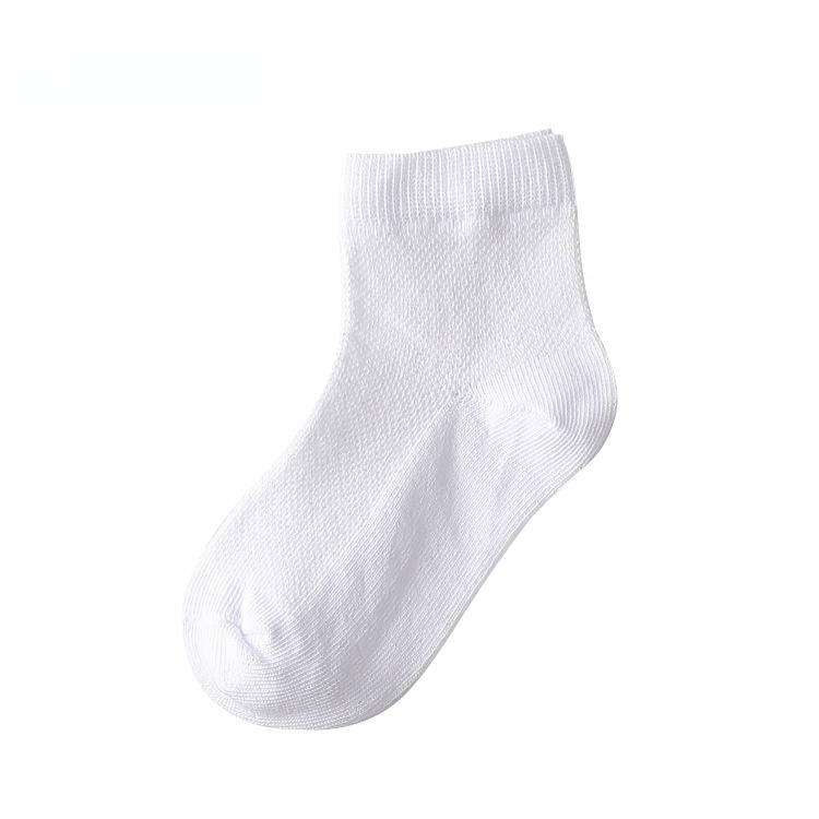 Set 5 Đôi Tất Cotton Màu Sắc Đơn Giản Cho Bé