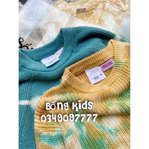 Áo Len Bé Trai &amp; Bé Gái Pha Màu ZR