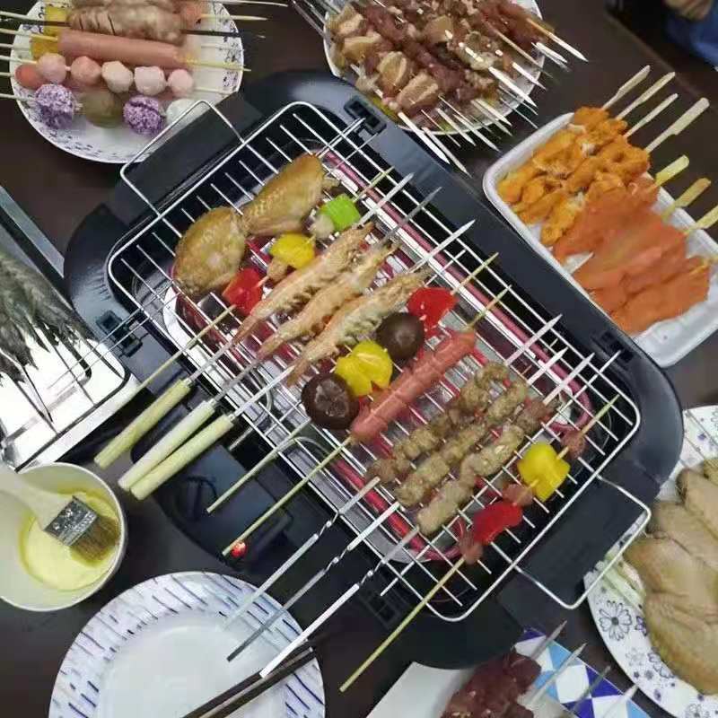 Bếp Nướng Điện Không Khói BBQ Hàn Quốc Electric Barbecue Grill (Bảo hành hai tháng)