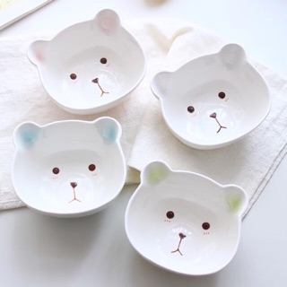 Bát ăn dặm hình gấu trắng