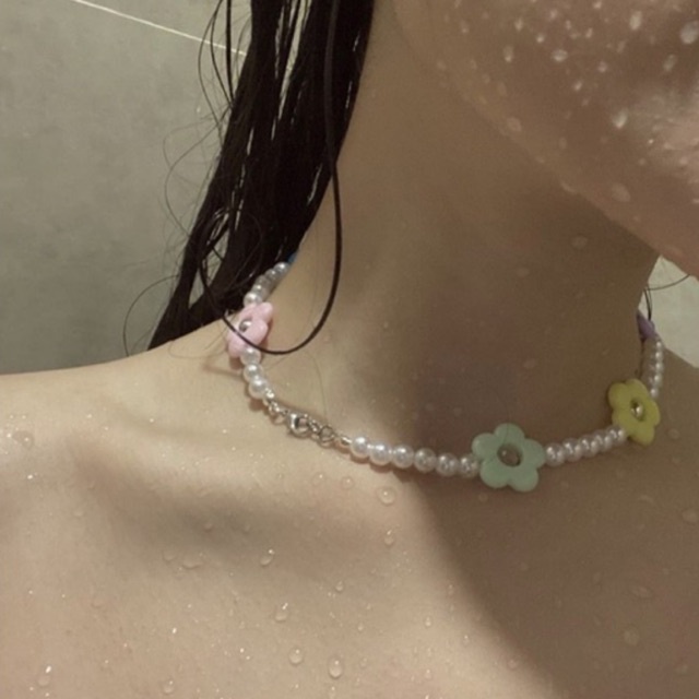 [310] Dây chuyền ngọc hoa