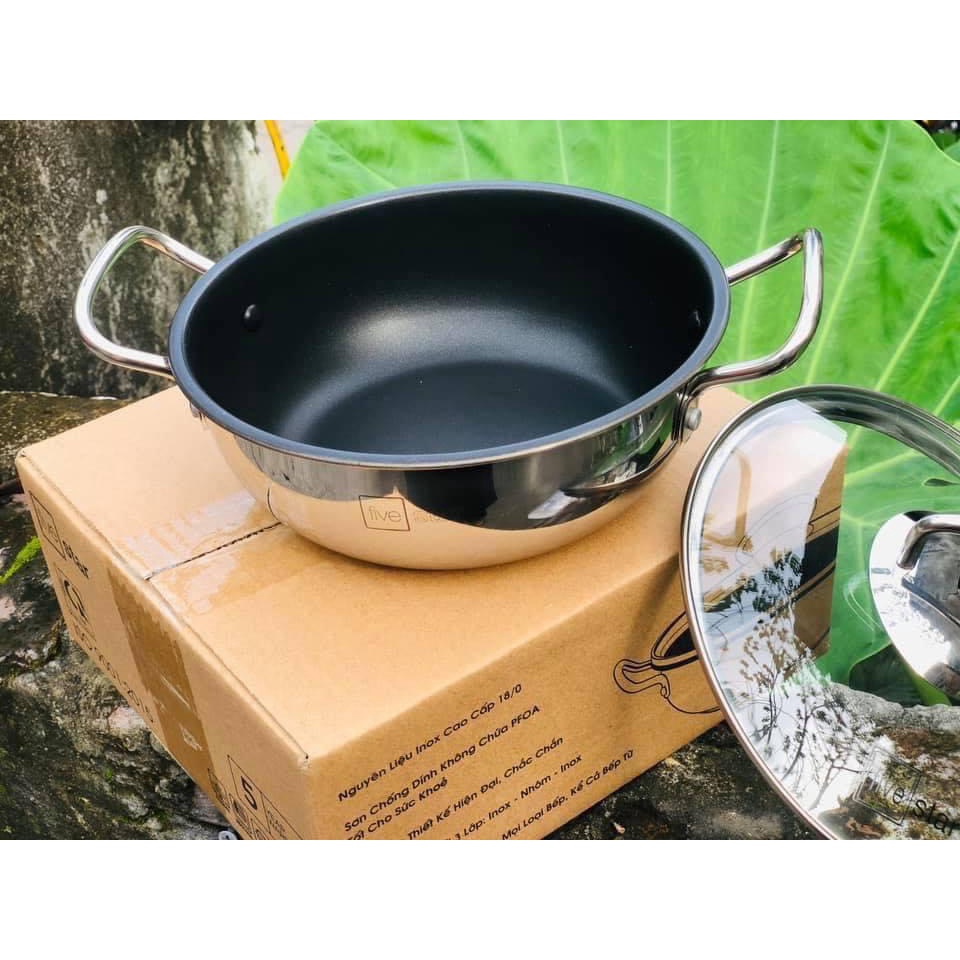 Nồi Five star 3 đáy chính hãng