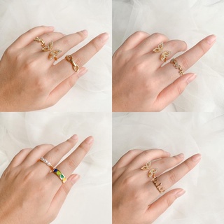 Nhẫn vàng Daisymuse nhiều hình