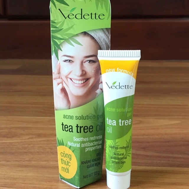 Gel Chấm Mụn Vedette Tràm Trà (Tea Tree Oil) 18G