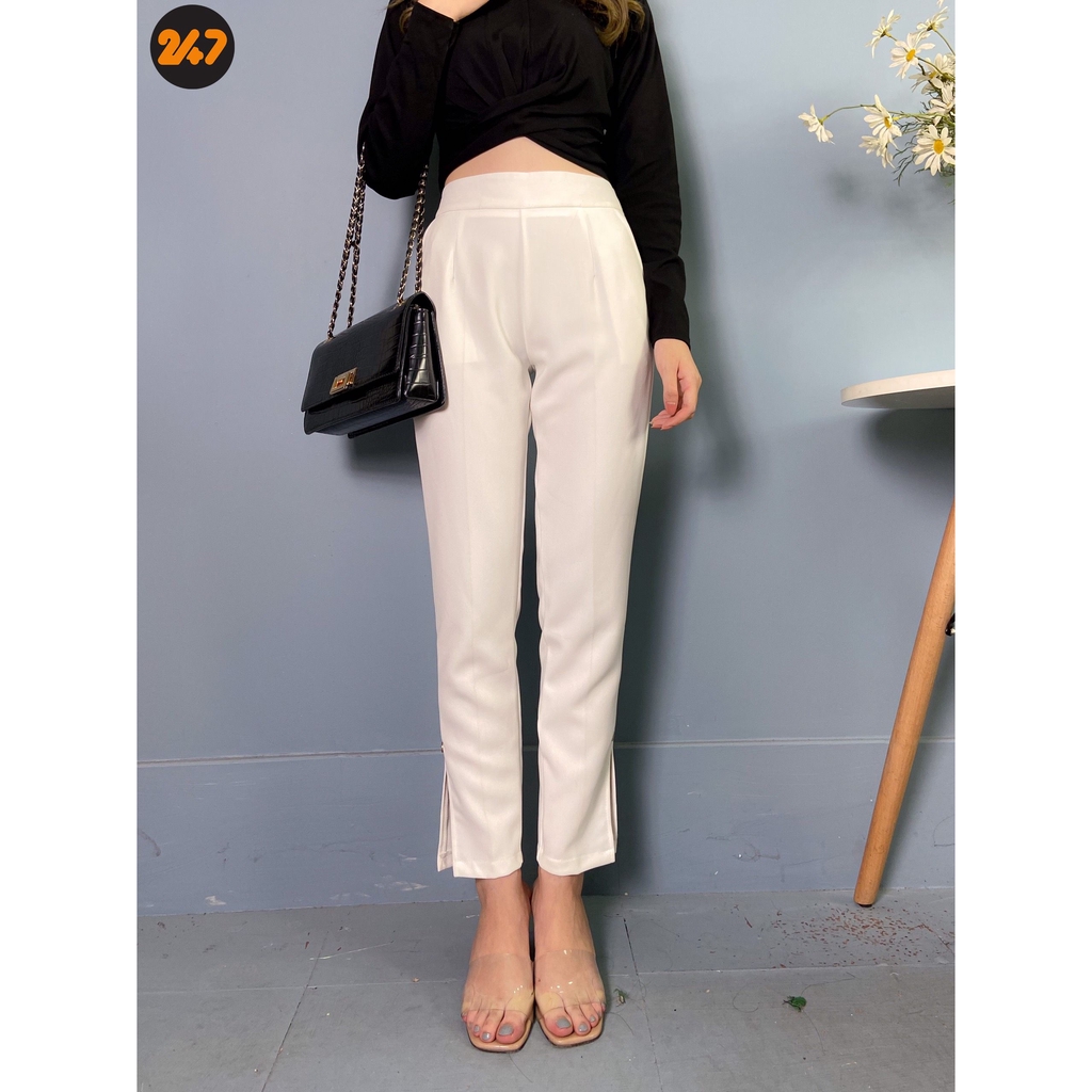 Quần tây xẻ gấu siêu xinh | BigBuy360 - bigbuy360.vn