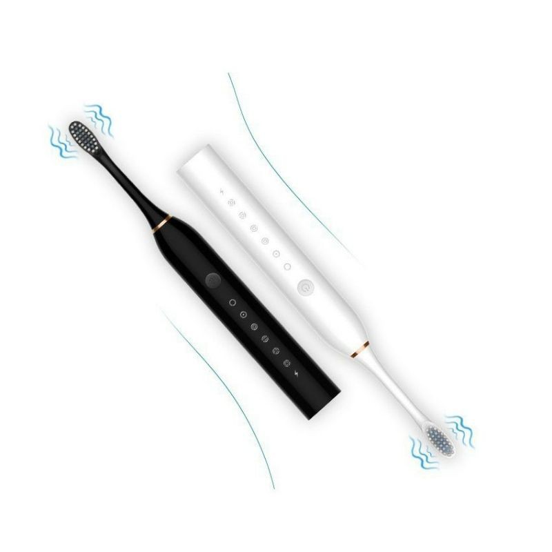 Bàn Chải Đánh Răng Điện Sonic X3 Nội Địa Trung, 4 Đầù Sóng Âm, Siêu Sạch