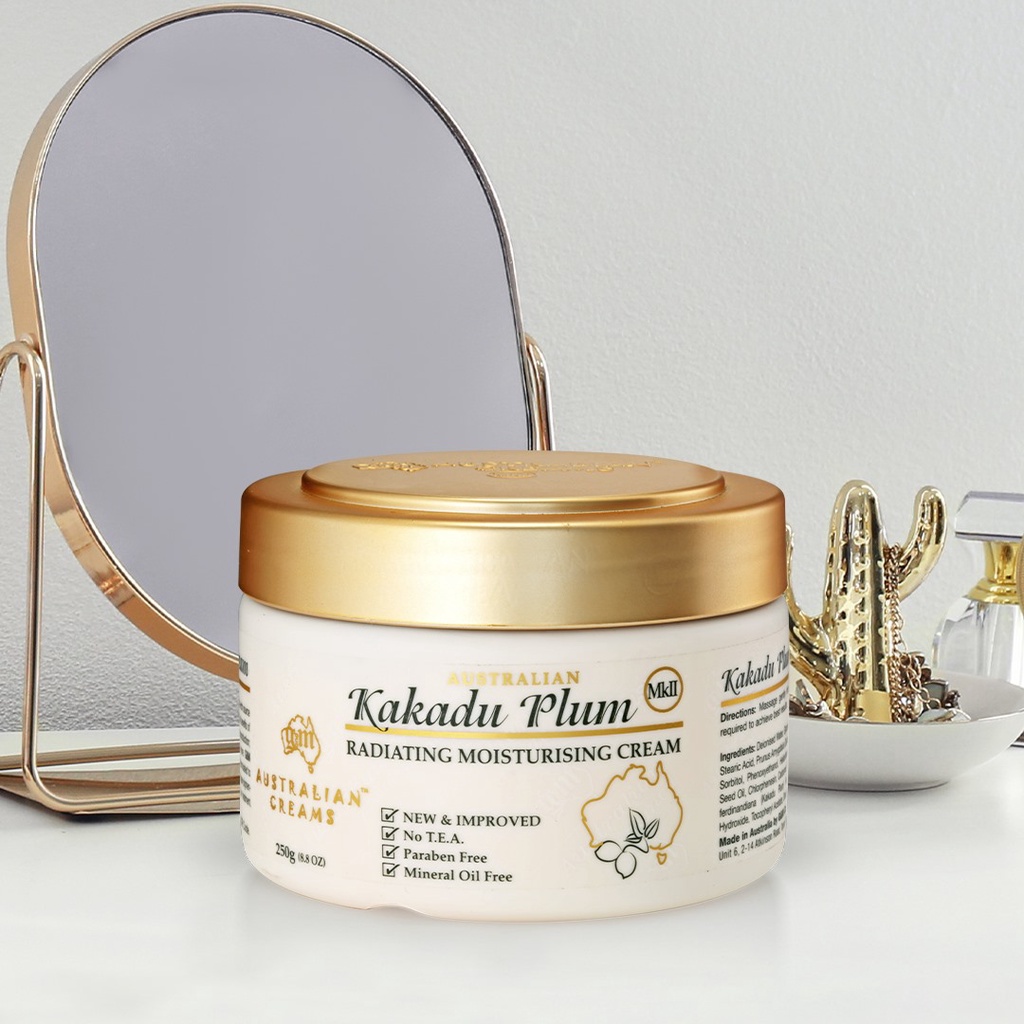Bill Úc - Kem dưỡng ẩm toàn thân chiết xuất mận G&amp;M-Australian Kakadu Plum Radiating Moisturising Cream 250g