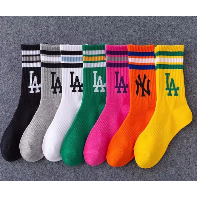 Vớ Tất LA cổ cao Nam Nữ đủ màu phong cách thể thao, đường phố, năng động.