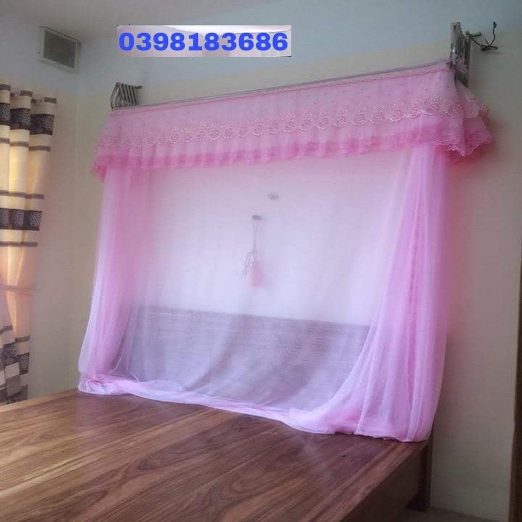 Màn khung xếp gọn tuyn lạnh cao cấp loại1  tiến đạt)