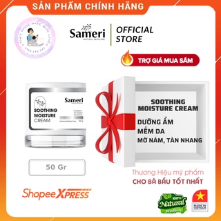 Kem dưỡng da mặt Sameri cấp ẩm, làm sáng da, mềm mịn da, dịu da [dành cho da bà bầu, sau sinh, da nhạy cảm]