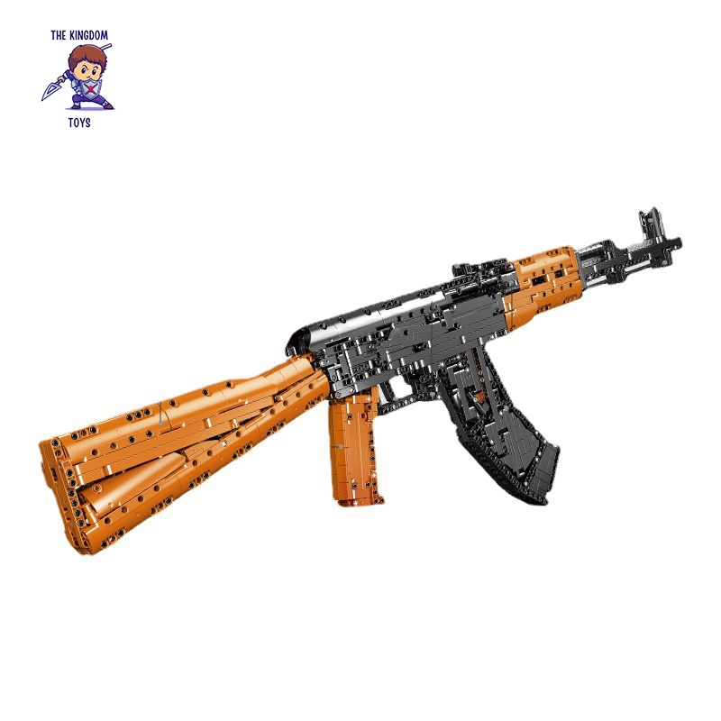 Đồ Chơi Lắp Ráp PUBG Mô Hình AK-47 Trong Game CSGO Cảnh Sát Quân Đội Đồ Chơi Bé Trai XB24006