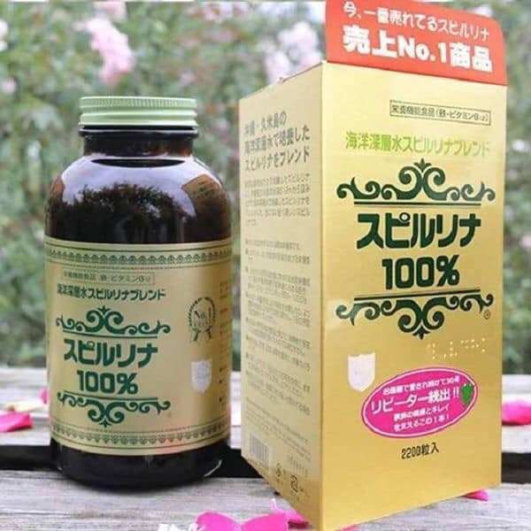[ CHÍNH HÃNG ] Tảo Xoắn HỘP TEM ĐỎ 2200 VIÊN Spirulina Nhật Bản - Thanh lọc cơ thể tăng cường sức khỏe | BigBuy360 - bigbuy360.vn