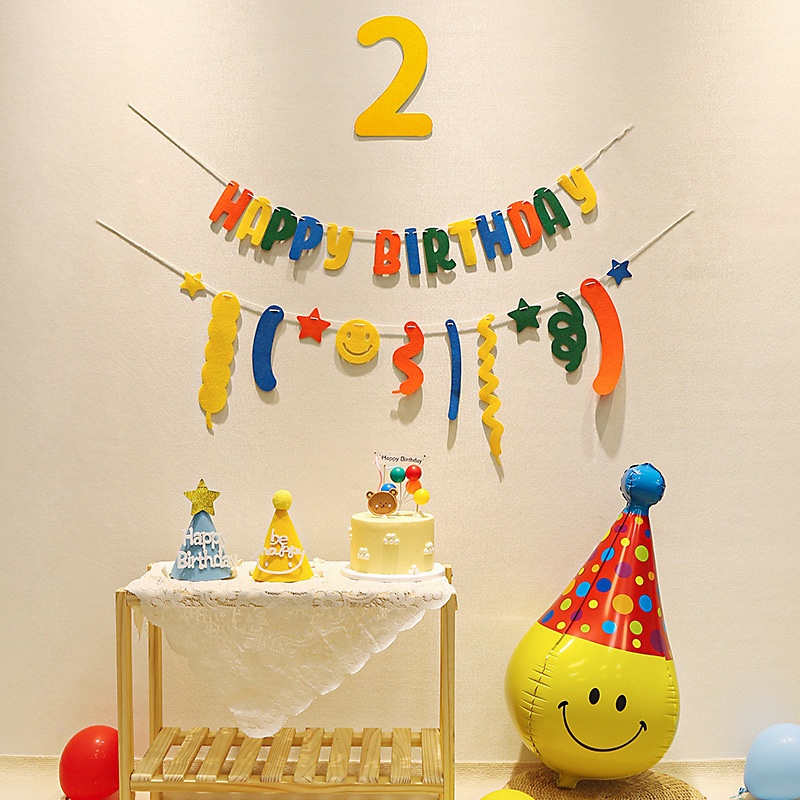 Chữ số dạ màu vàng trang trí sinh nhật chất xốp cao khoảng 24.5cm #trangtrisinhnhat