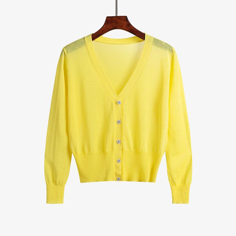 Áo Khoác Cardigan Dệt Kim Tay Dài Dáng Rộng Chống Nắng | BigBuy360 - bigbuy360.vn