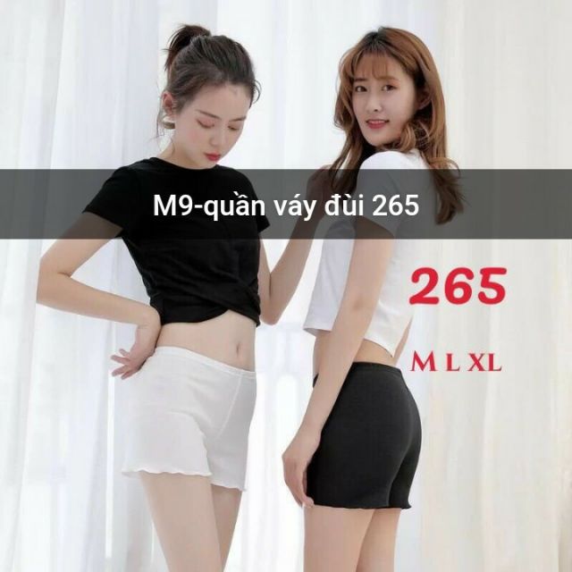 [Mã WASTDEP giảm 5K đơn bất kì] Quần Mặc Váy Cotton Phối Ren Đẹp | BigBuy360 - bigbuy360.vn