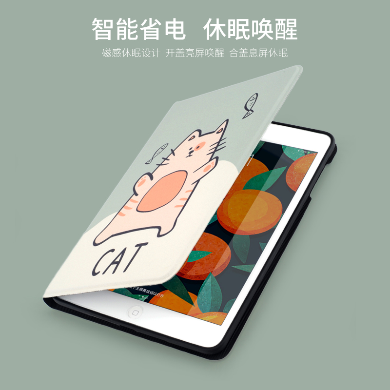 Ốp Máy Tính Bảng Hình Chó Mèo Dễ Thương Cho Ipad Air4 Mini6 Air 5th Pro 11 10.5 9.7 10.2 10.9 Inch Gen 4 5 6 7 8 9 10 4th 5th 6th 7th 8th 9th 10th pro9.7 Túi Đựng Đồ Dùng Cao Cấp Tiện Dụng