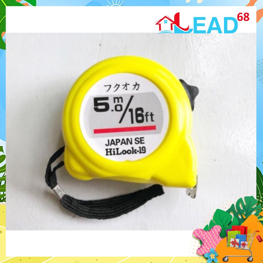 Thước vàng 5m -7,5m - 10m INOX - Thước 2 mặt  ( Shop Uy Tín )