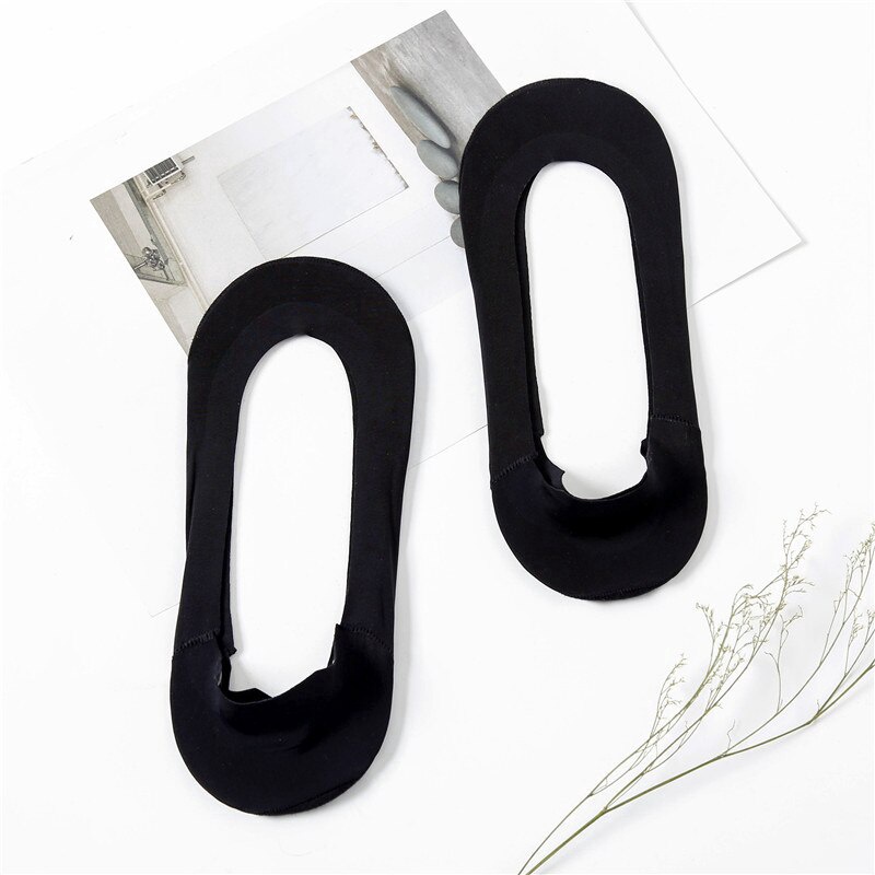 Vớ Cổ Thấp Bằng Silicone Chống Trượt Thời Trang Mùa Hè Cho Nữ