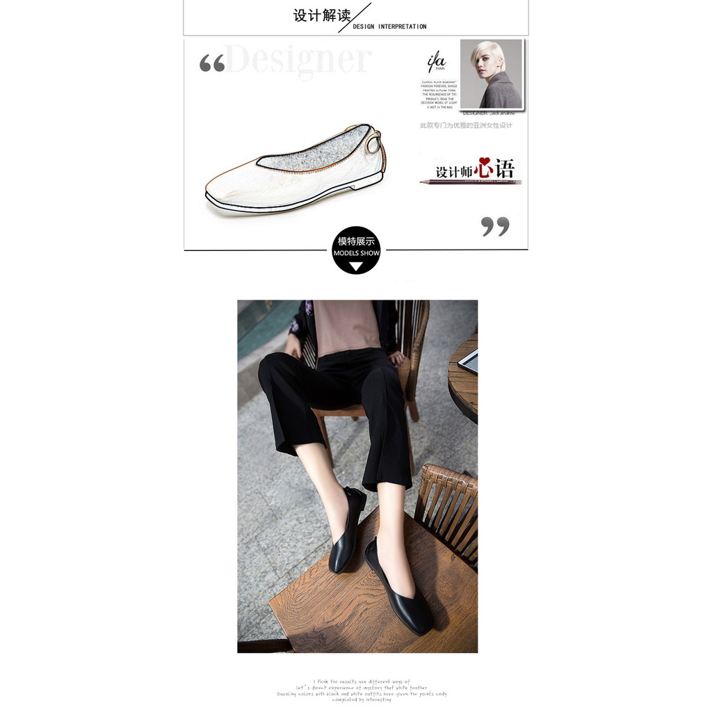 Giày Búp Bê Mũi Vuông Phong Cách Hàn Quốc 2020 Cho Nữ | BigBuy360 - bigbuy360.vn