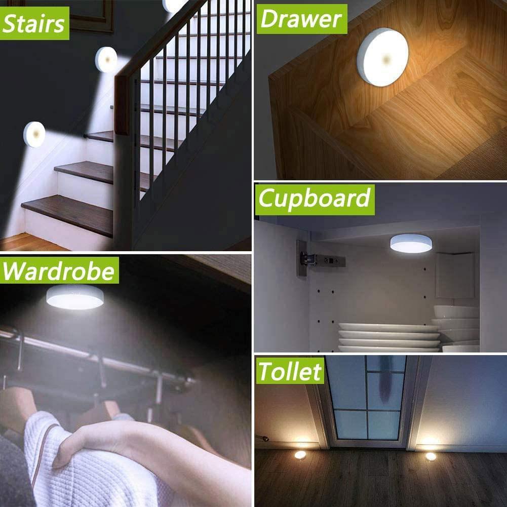 Đèn ngủ bóng LED không dây sạc USB I2E3