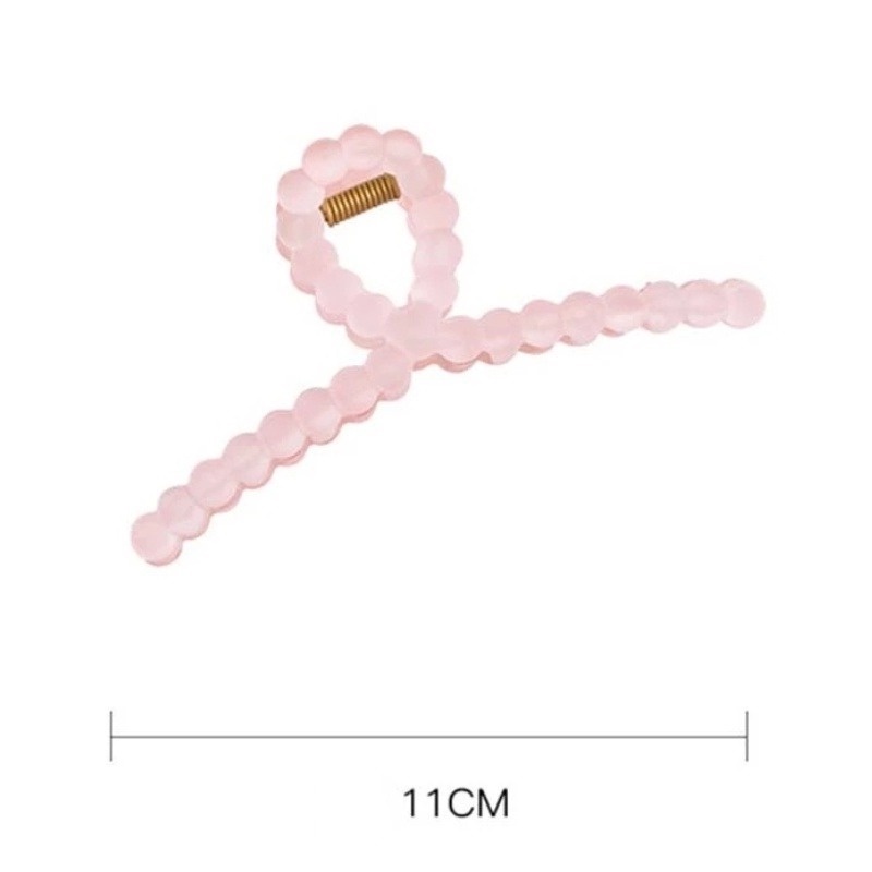 Kẹp Tóc Dạng Kẹp Chéo Màu Sắc Kẹo Ngọt Phong Cách Vintage