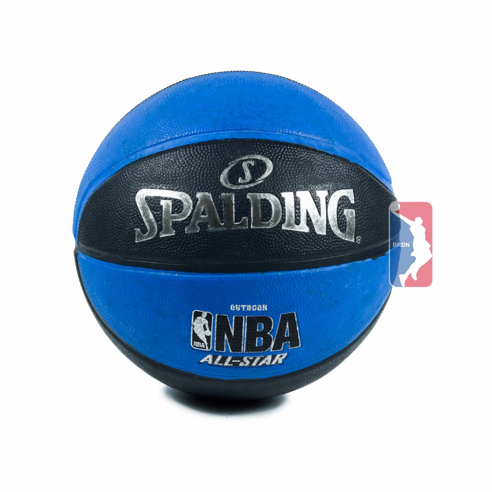 Banh Bóng Rổ Spalding - Outdoor - Size 7 - Tặng Kim + Túi lưới