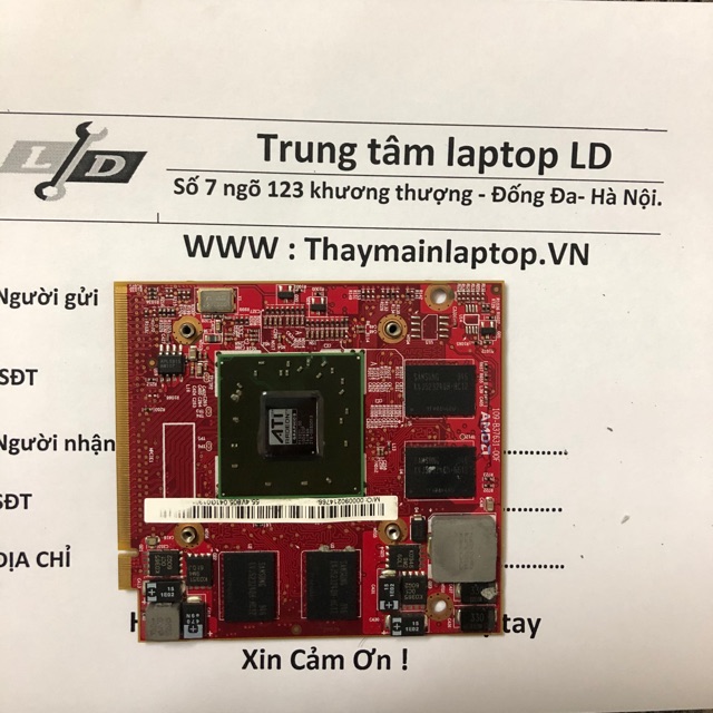 Car màn hình VGA hp 8530p /8530w