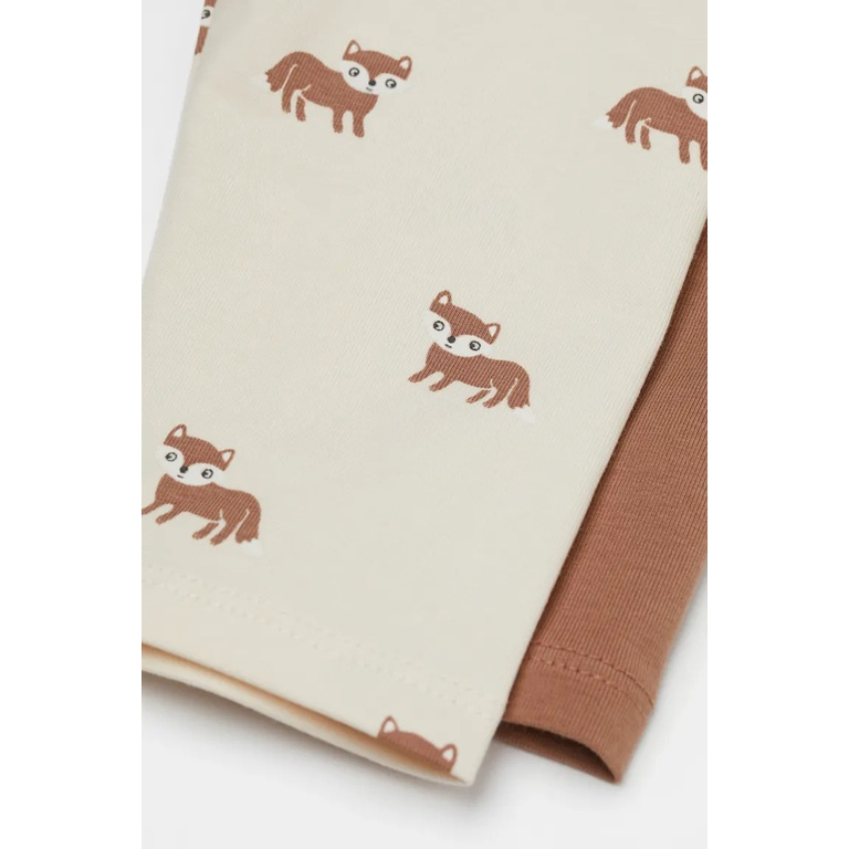 Set 2 quần legging cáo nâu HM H&M _ hàng chính hãng Anh