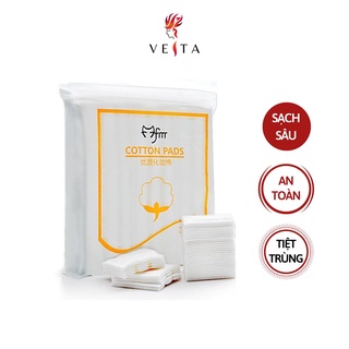 Bông Tẩy Trang 222 Miếng - Bông Tẩy Trang 3 Lớp - Bông Tẩy Trang Cotton Pads