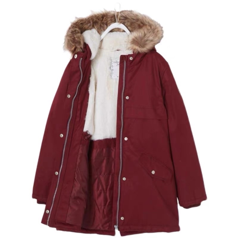 Áo khoác nam kaki lót lông