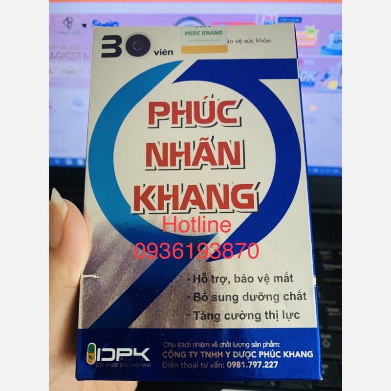 ✅ PHÚC NHÃN KHANG 👍  ❤️ PHÚC NHÃN KHANG GIÚP MẮT SÁNG BỔ MẮT TĂNG CƯỜNG THỊ LỰC