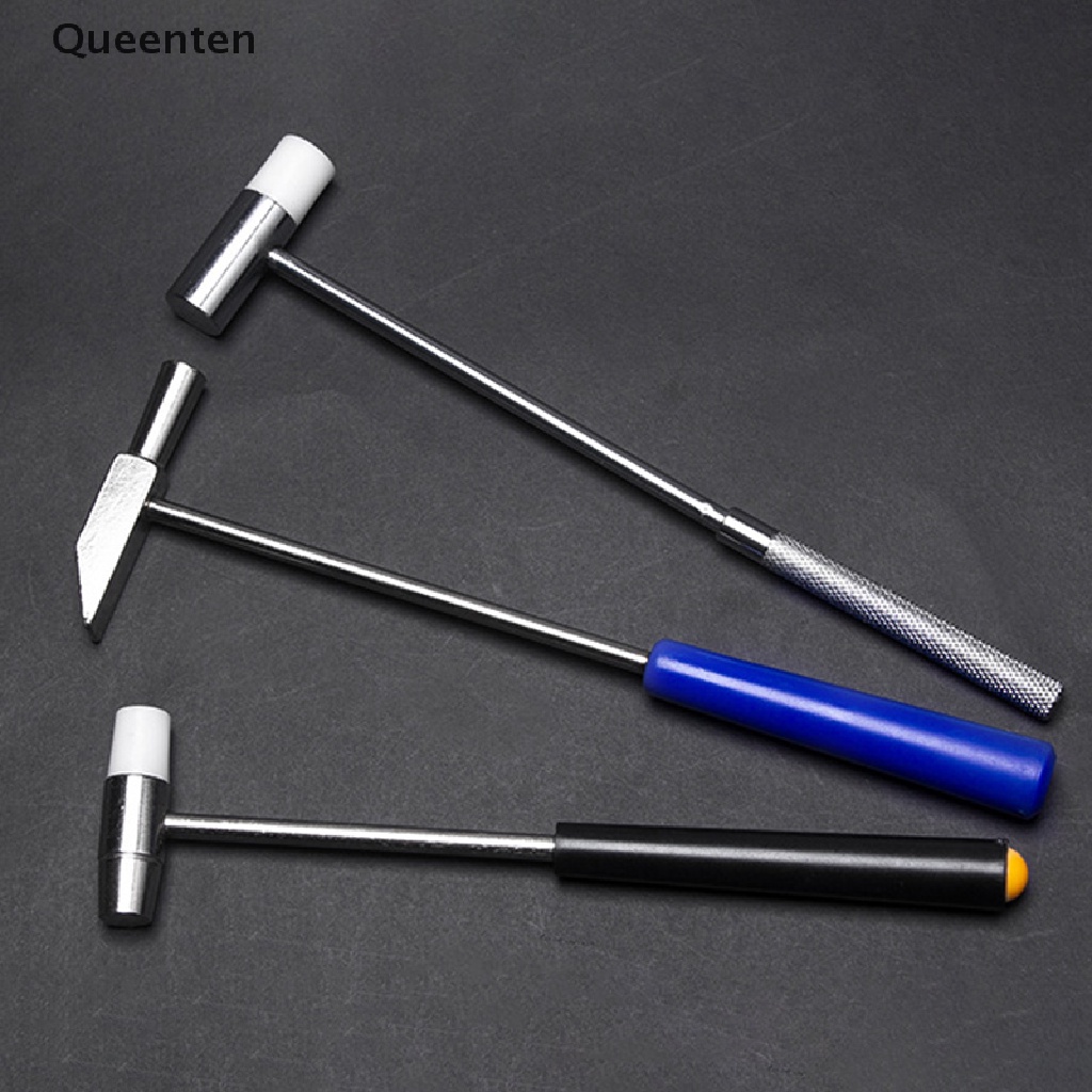 Queenten 1pc Mini Hammer Advanced Small Steel Hammer Jewelry Watch Maintenance Tools QT