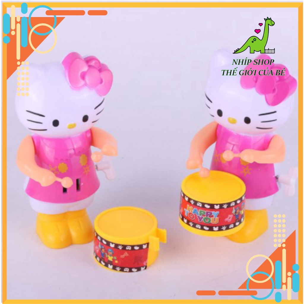 Mèo Kitty Vặn Cót, Cừu Non Baa Baa Vặn Cót Lắc Lư Đánh Trống