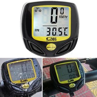 Đồng hồ đo tốc độ không dây chống nước cho xe đạp