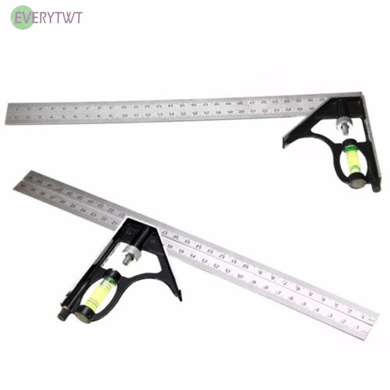 Thước đo góc kết hợp 90° 300mm