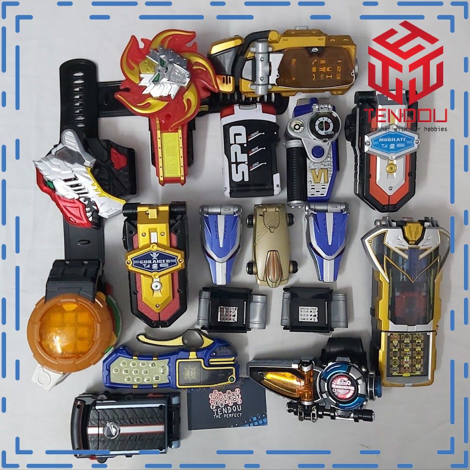 ﹍Đồ Chơi DX Super Sentai Changer Tổng Hợp - Thiết Bị Biến Hình 5 Anh Em Siêu Nhân
