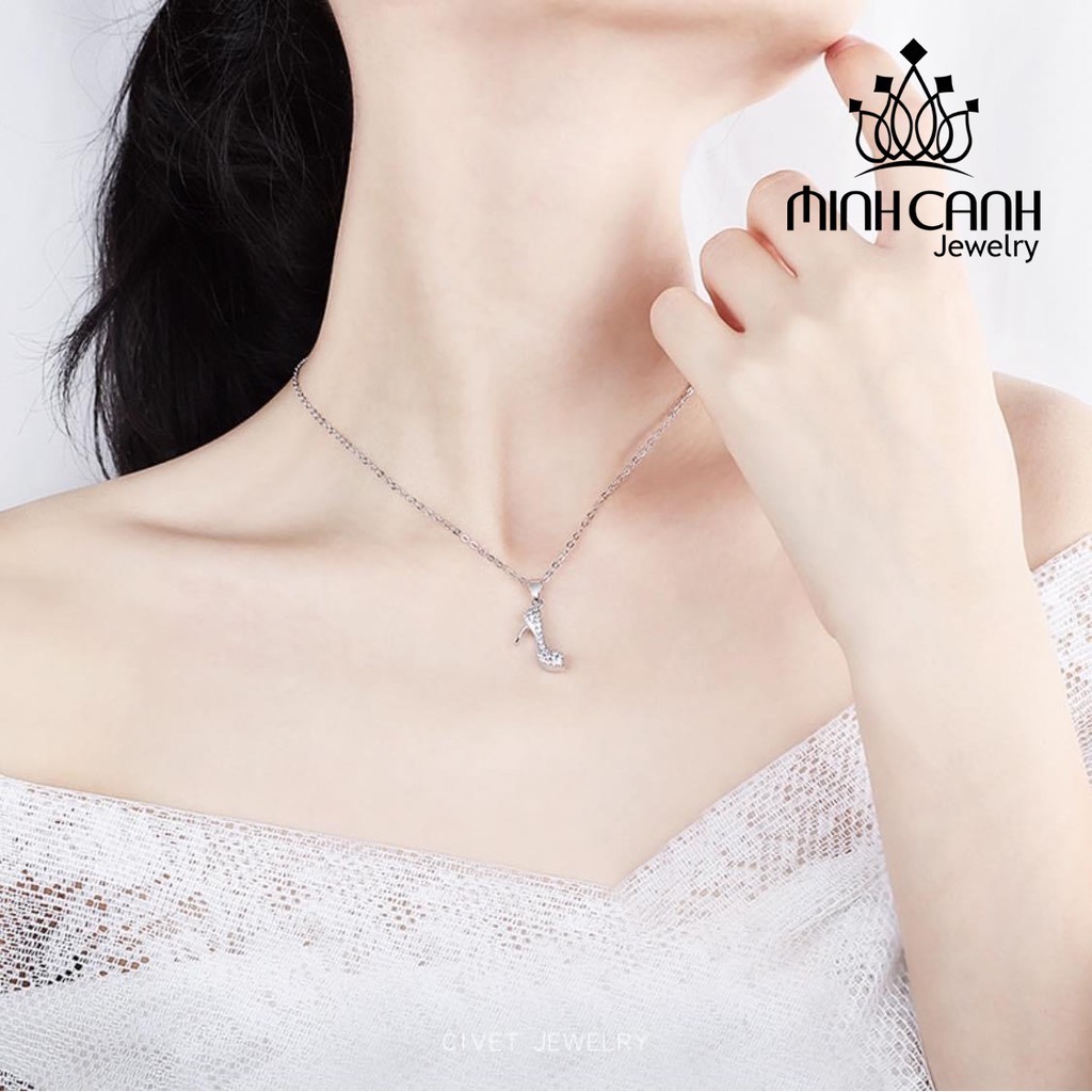 Dây Chuyền Bạc Hình Chiếc Guốc - Minh Canh Jewelry