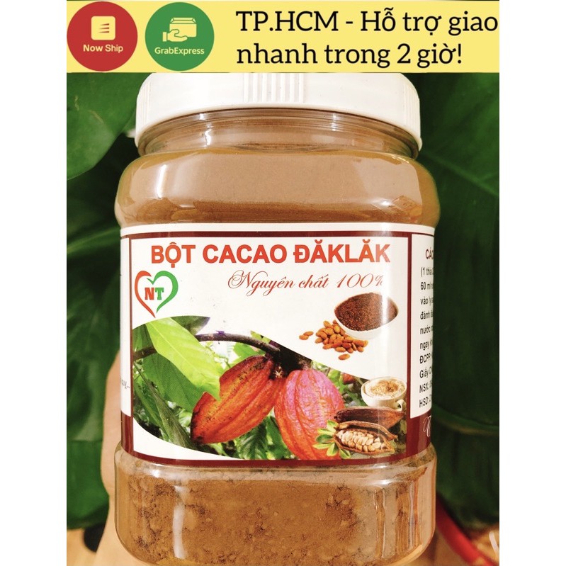 500G BỘT CACAO ĐAKLAK - GHIỀN ĂN VẶT