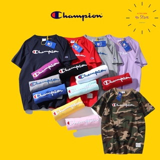 [Có Video] Áo tee Champion chữ thêu ss2022