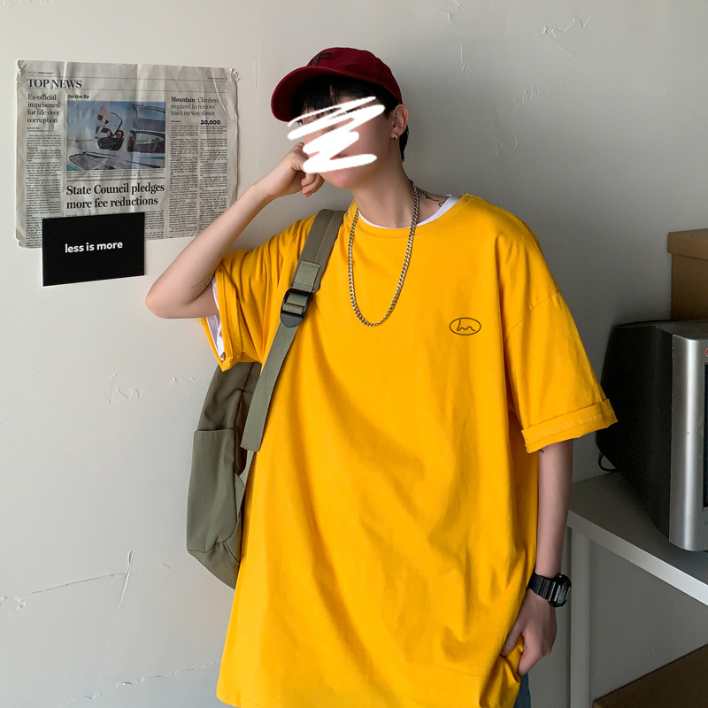 Áo Thun Ngắn Tay Với 5 Màu Xinh Xắn Dành Cho Nam/ Nữ Size M-8Xl