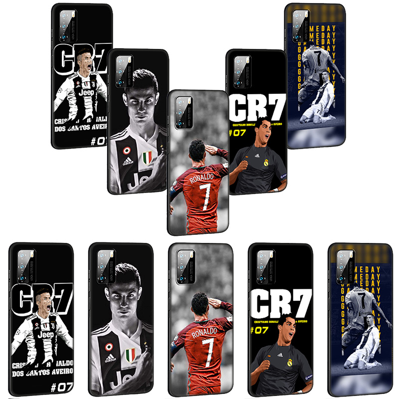 Ốp điện thoại TPU dẻo họa tiết Ronaldo CR7 cho Huawei Y6P Y7A Y9A Y6 Y7 Prime 2019 2018 2017 78YU