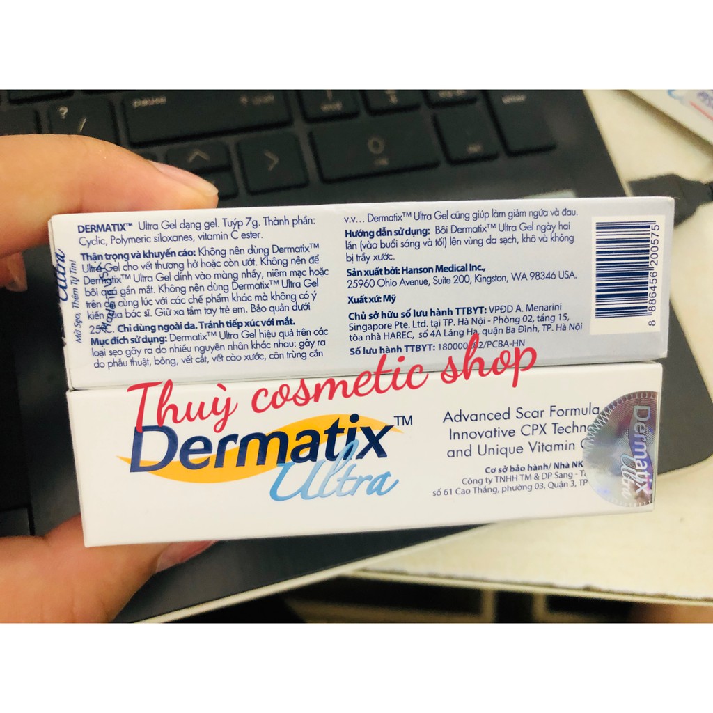 DERMATIX KEM BÔI SẸO 7G