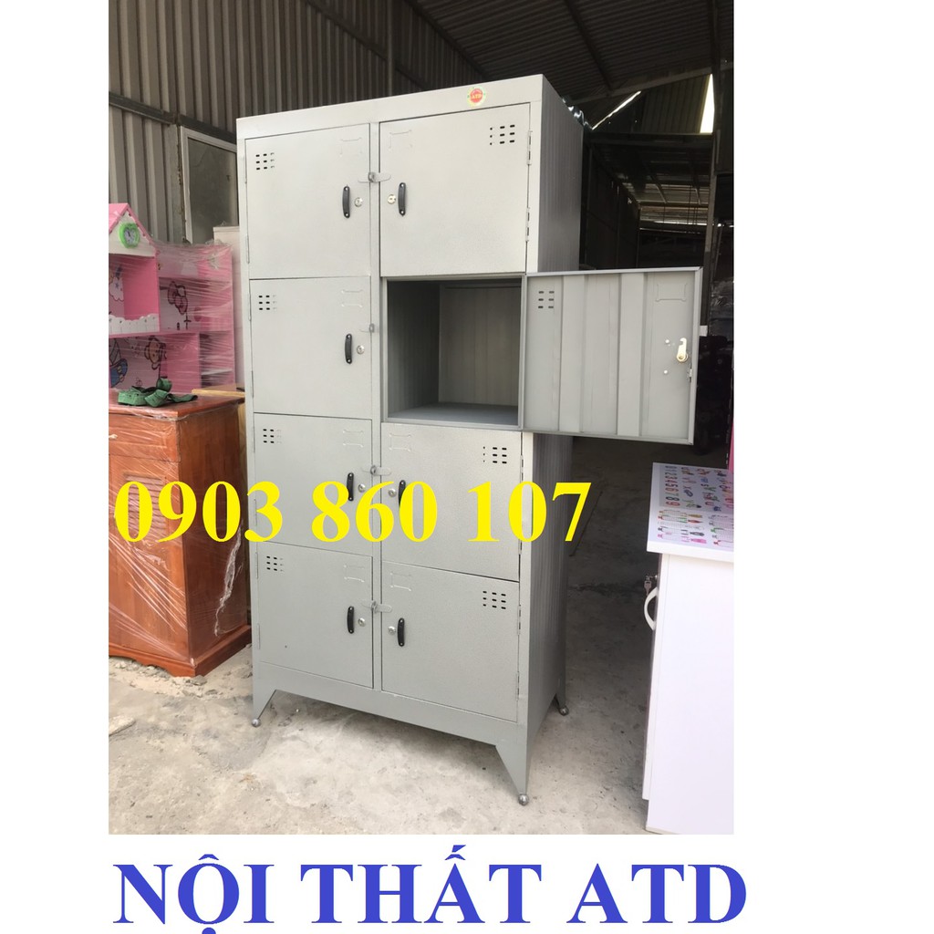 Tù hồ sơ văn phòng cao cấp - Tủ locker sắt cá nhân dày dặn y hình 100% HCM bình dương