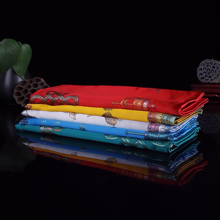 KHĂN GẤM TÂY TẠNG 2M6 | KHĂN BAN PHƯỚC GẤM CAO CẤP