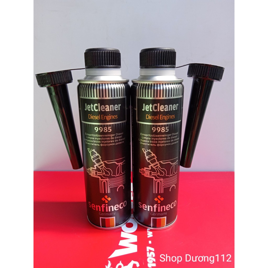 Senfineco 9985 300ml - Phụ Gia Súc Rửa Kim Phun Động Cơ Diesel Jet Cleaner